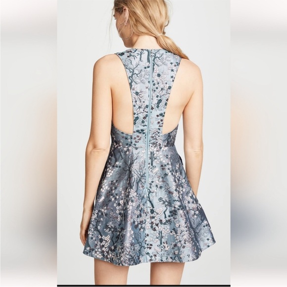 ⭕️ PRICE FIRM NEW Alice + Olivia Size 12 Tennie Jacquard Dress $440 - Picture 6 of 12